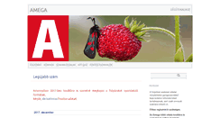 Desktop Screenshot of ameganet.hu